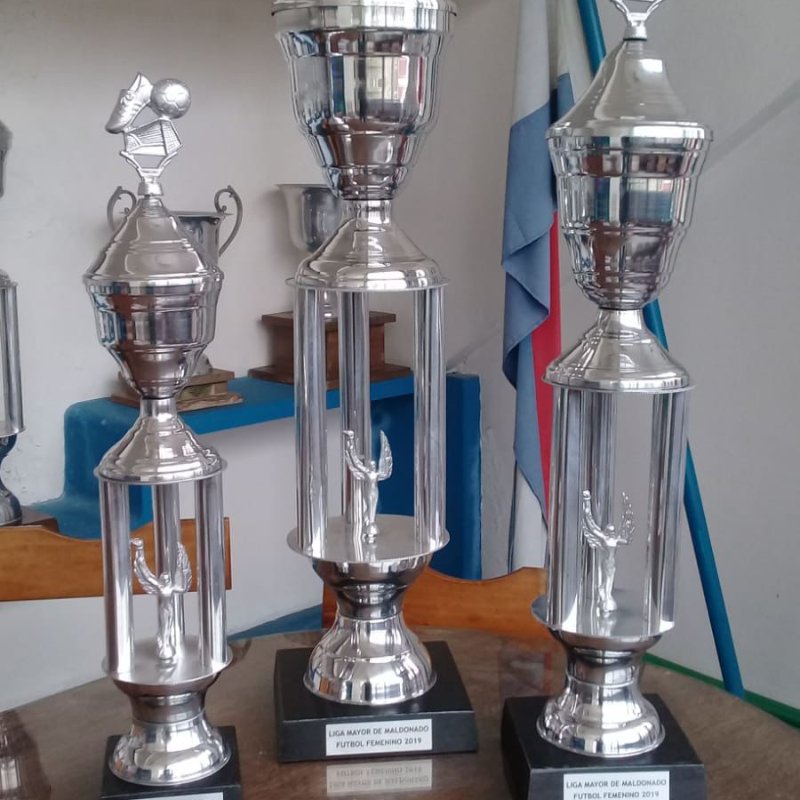 Trofeo Aluminio   con Columnas